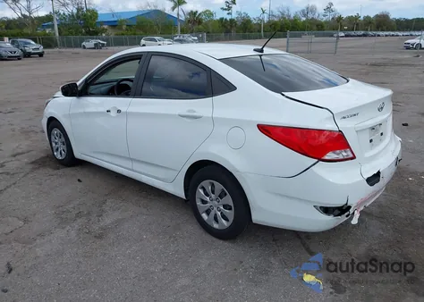 2015 Hyundai Accent Gls from USA, damaged, VIN KMHCT4AE9FU808981